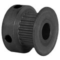 B B Manufacturing 22-2P06-6CA3, Timing Pulley, Aluminum, Clear Anodized,  22-2P06-6CA3